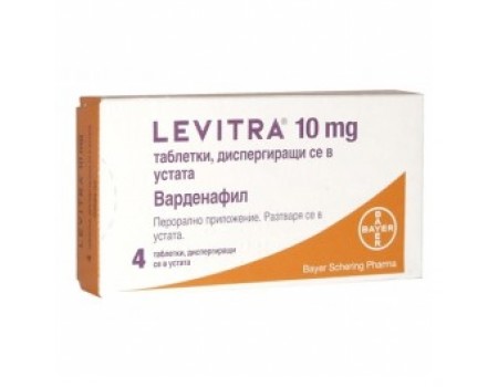 Levitra 10 mg. 4 tablets