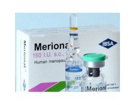 MERIONAL ampoule. 150 IU + solvent