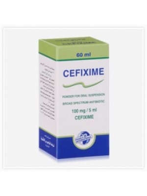 Cefixime. suspension. 100 mg.