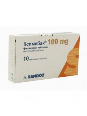 XIMEBAC 100 mg. 10 tablets