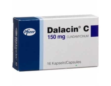 DALACIN C 150 mg. 16 capsules