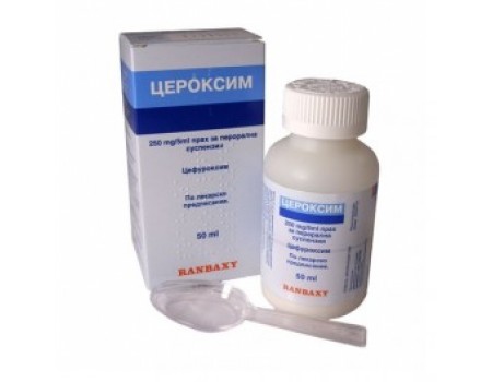 Ceroxim 250 mg. / Ml 5. 50 ml.