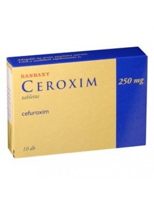 Ceroxim 250 mg. 10 tablets