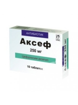 AKSEF 250 mg. 10 tablets