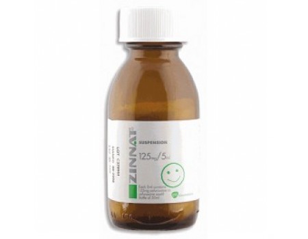 ZINNAT 125 mg. / 5 ml. 50 ml.