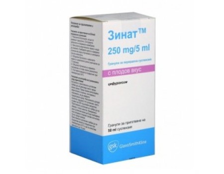 ZINNAT 250 mg. / 5 ml. 50 ml.