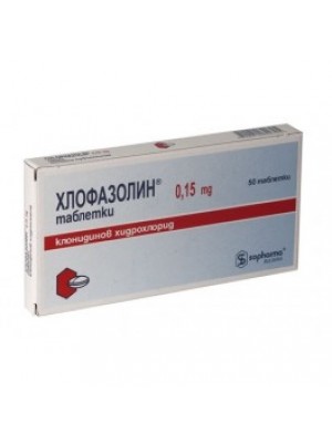 Chlophazolin 0.15 mg. 50 tablets