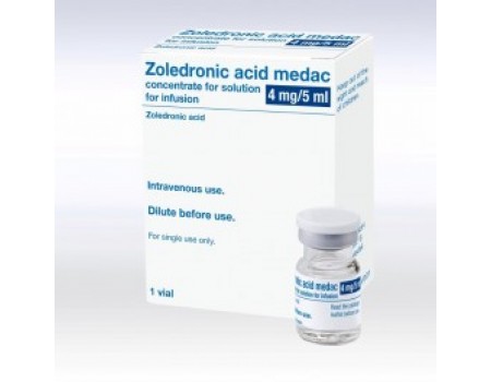 ZOLEDRONIC acid 4 mg. / 5 ml.