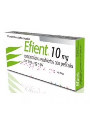 EFIENT 10 mg. 14 tablets