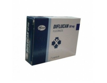 Diflucan 50 mg. 7 capsules