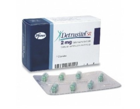 DETRUSITOL SR 2 mg. 7 tablets