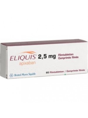ELIQUIS 2.5 mg. 60 tablets