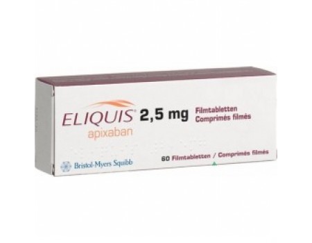 ELIQUIS 2.5 mg. 60 tablets