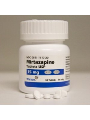 Mirtazapine .15 mg. 30 tablets