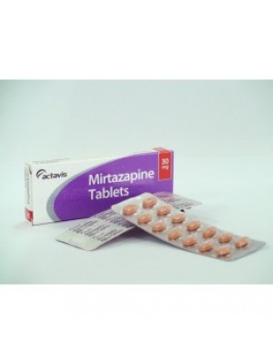 Mirtazapine. 30 mg. 30 tablets