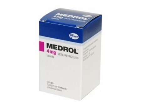 MEDROL 4 mg. 30 tablets