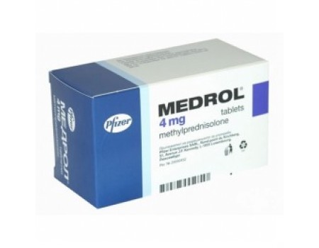 MEDROL 4 mg. 100 tablets
