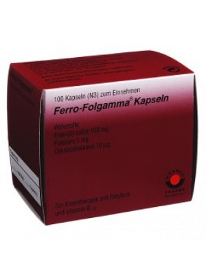 FERRO-FOLGAMMA. 100 capsules