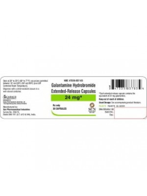 GALANTAMINE 24 mg. 30 capsules