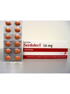 SERDOLECT 16 mg. 28 tablets