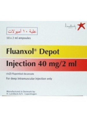 FLUANXOL DEPOT 40mg. / 2 ml. 10 ampoules