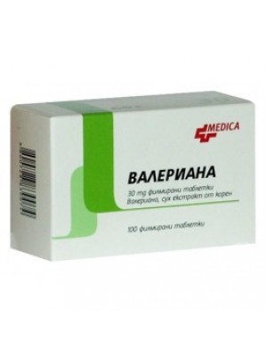 Valeriana. 100 tablets