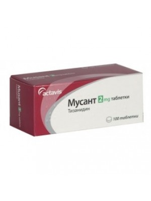 MUSANT table. 2 mg. 90 tab