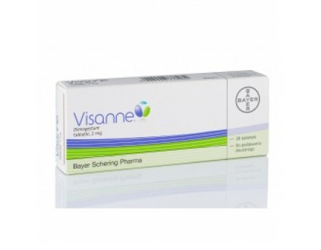 Vissanne 2 mg. 28 tablets
