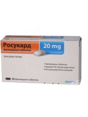 ROSUKARD table. 20 mg. 30 table