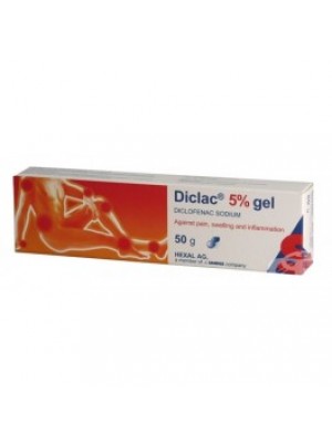DICLAC gel 5% 50 g.