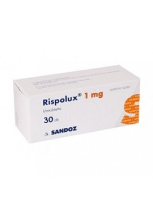 RISPOLUX 1 mg. 30 tablets