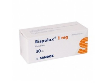 RISPOLUX 1 mg. 30 tablets