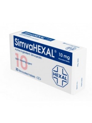 SIMVAHEXAL 10 mg. 30 tablets