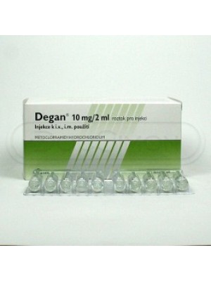 Degan 10 mg. 2 ml. 50 ampoules