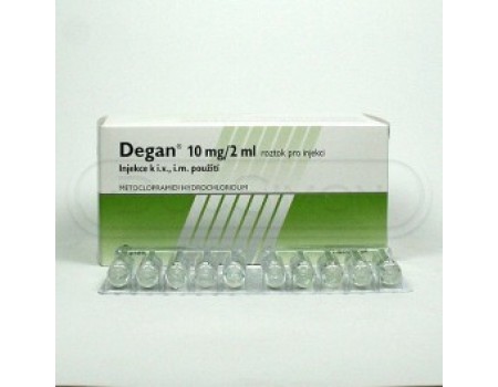 Degan 10 mg. 2 ml. 50 ampoules