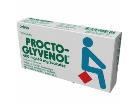 PROCTOGLYVENOL 400 mg. 10