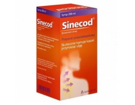 SINECOD syrup 200 ml.