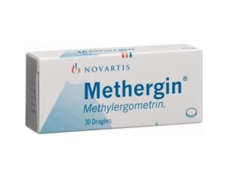 Methergin 125 mg. 30 tablets
