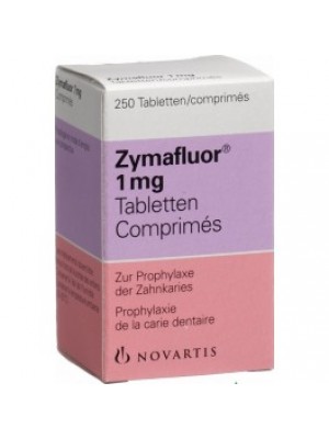 Zymafluor 1mg. 250 tablets