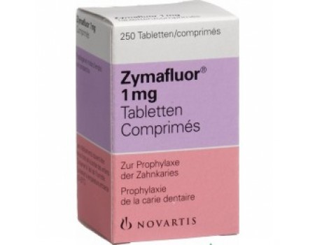Zymafluor 1mg. 250 tablets