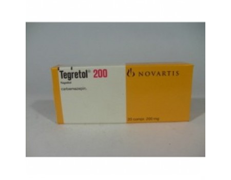 Tegretol 200 mg. 50 tablets