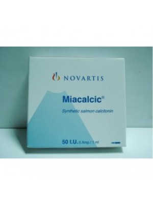 MIACALCIC 100 UI. 5 ampoules