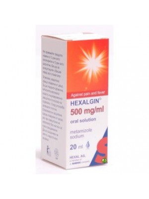 HEXALGIN 500 mg. / Ml. 20 ml.