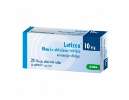LETIZEN 10 mg. 10 tablets