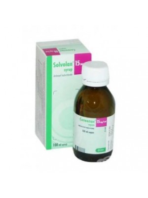 SOLVOLAN syrup 15 mg. / 5 ml. 100 ml.