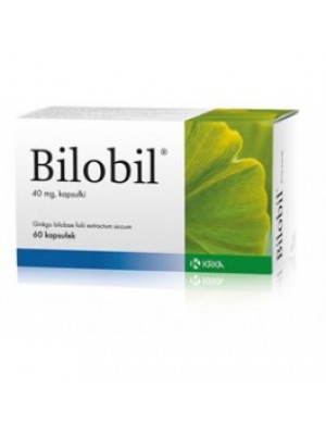 Bilobil 40 mg. 60 capsules