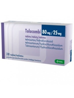 TOLUCOMBI 80 mg. / 25 mg. 30 tablets