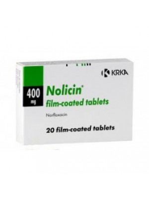 NOLICIN 400 mg. 20 tablets