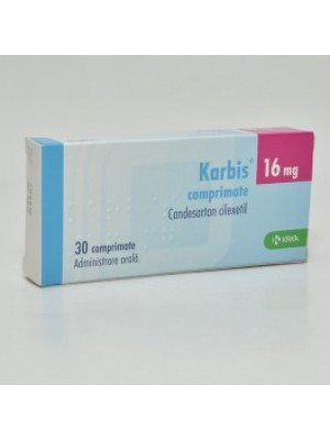 KARBIS 16 mg. 30 tablets