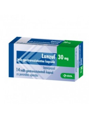LANZUL 30 mg. 14 capsules